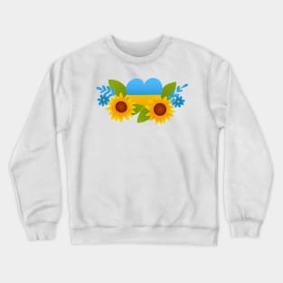 Ukrainian heart Crewneck Sweatshirt